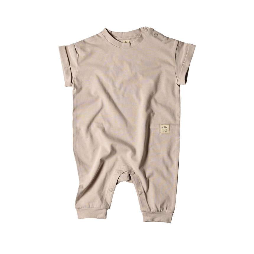 Комбинезон с коротким рукавом jersey кешью