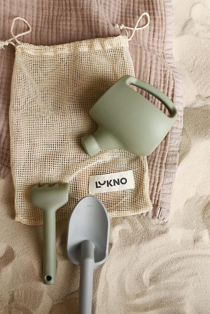 Набор для пляжа и песочницы LUKNO, зеленый