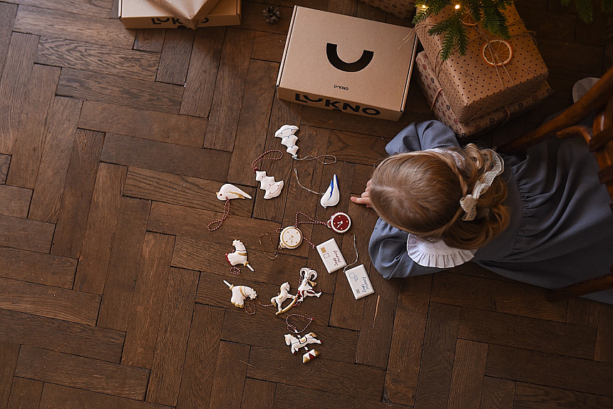 Елочная игрушка LUKNO &quot;Елка&quot;, синяя