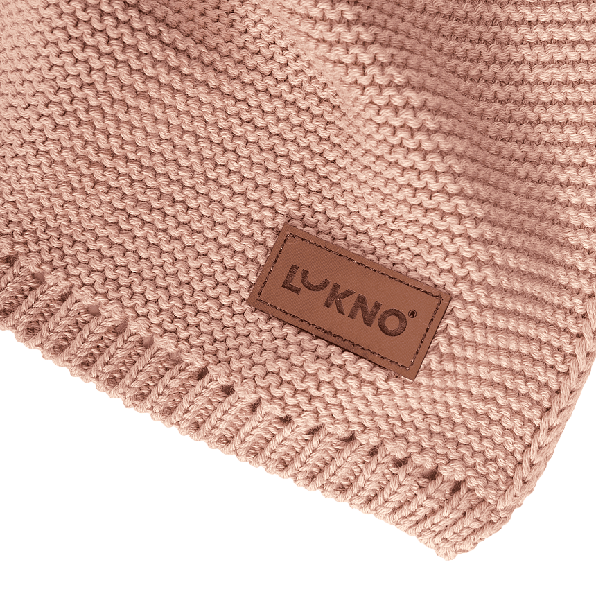 Плед детский LUKNO розовый