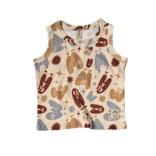 Майка принт буквы