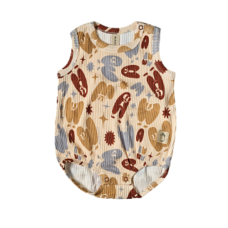 Боди-майка oversize принт буквы